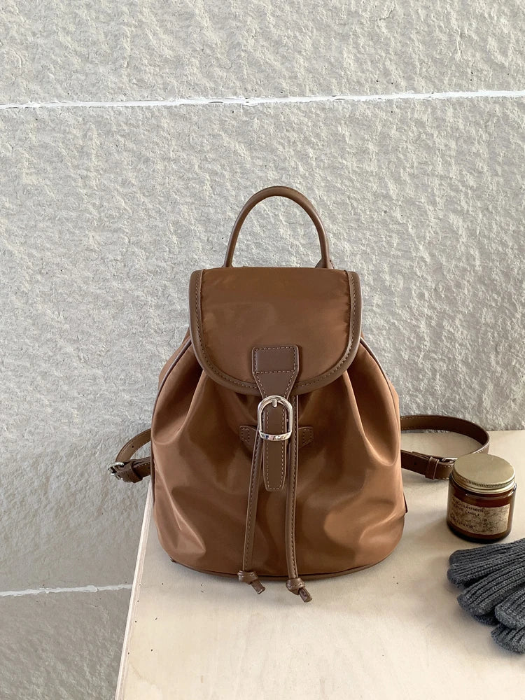 Cyflymder  Fashion Simple Design Unisex Oxford Backpack College Women's Shoulder Back Beach Bag School Casual Korean Style Bagpack