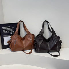 Cyflymder  High Quality Women's Bag Shoulder Bag Versatile Casual Large Capacity Commuter Zipper Handbag Ladies Hand Bags Tote Bags