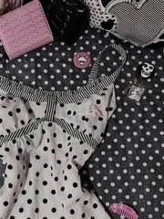 Cyflymder  Harajuku Sling Polka Dot Y2k 2000s Sweet Slim Vest Goth Punk Sleeveless Streetwear Crop Top High Street Woman Clothes Summer Tee