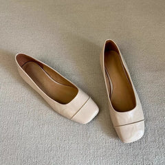 Cyflymder  Women Casual Soft Flat Shoes Spring and Autumn Breathable Comfortable Shoes Fashion Solid Color Loafers Slip-on Women Shoes