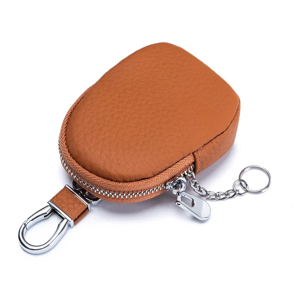 Cyflymder New Leather Coin Purse Small Women Change Wallet Personalize Mini Key Ring Pouch earphone Storage Bag girls Gift