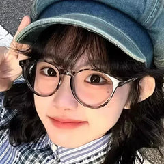 Cyflymder  Vintage Square Sunglasses Women Luxury Brand Designer Big Oval Anti Blue Light Glasses Fashion Men Leopard Eyegalsses