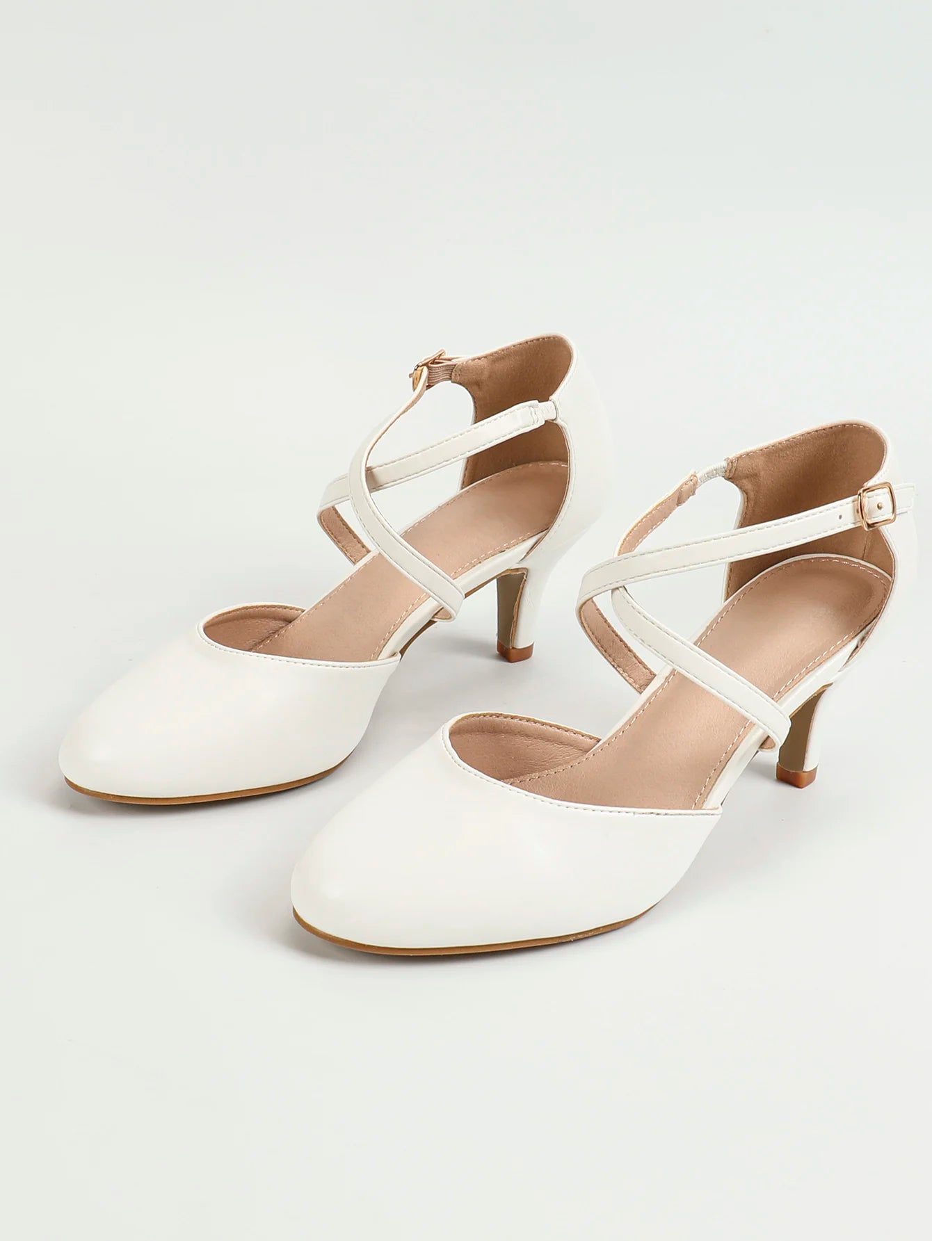 Cyflymder  Women Ballroom Dance Shoes Closed Toe T-Strap Character Modern Latin Salsa Tango Waltz Performance Dancing Shoes