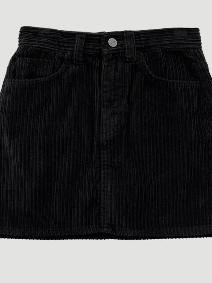 Cyflymder  Retro Corduroy A-Line Skirt Women Chic Small Stature Personali f Skirt Pants Skirt High Waist Skirt Trendy Ci Commute