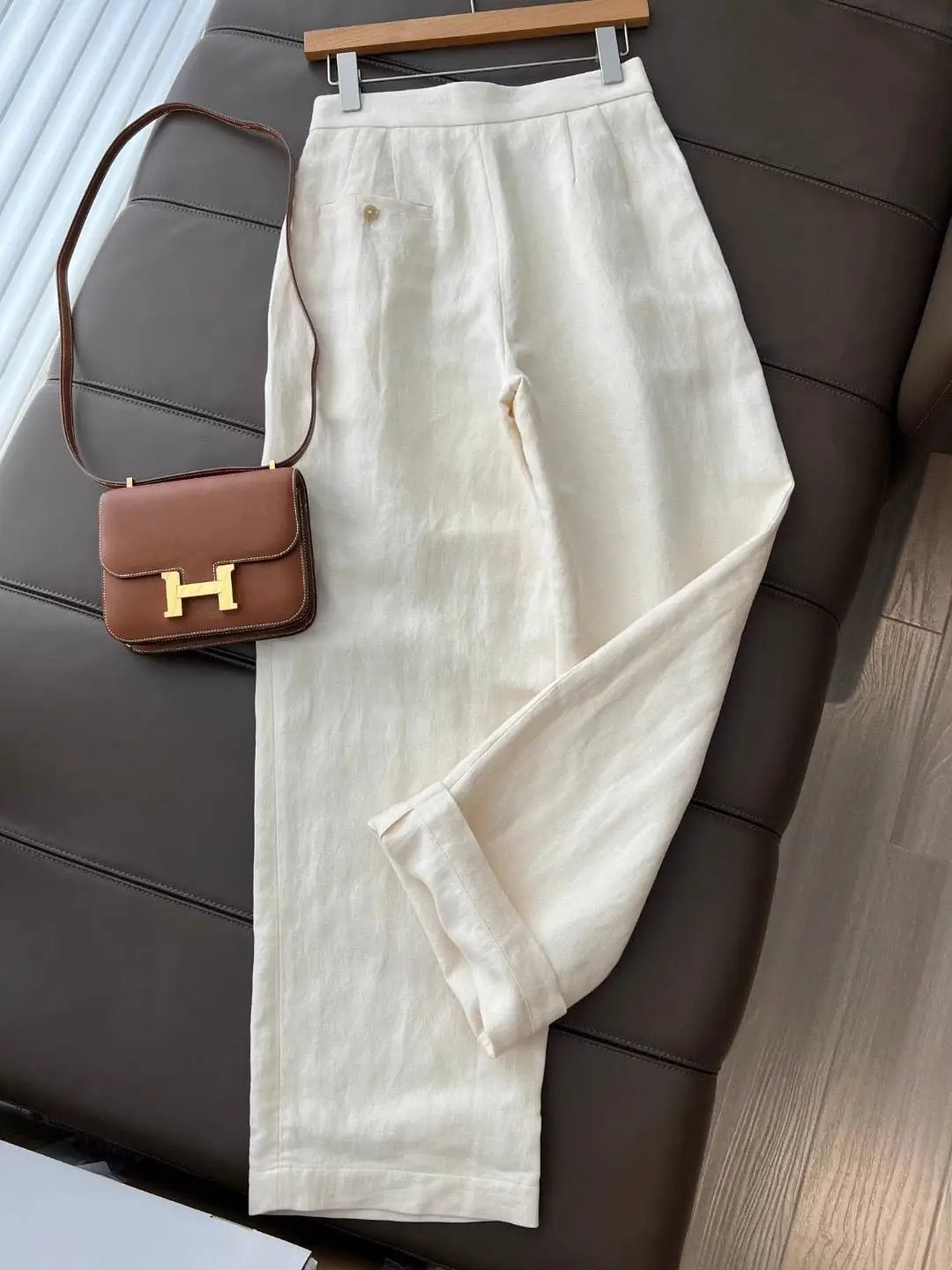 Cyflymder  New Korean style fashion design temperament  vest  wide-leg pants two-piece suit
