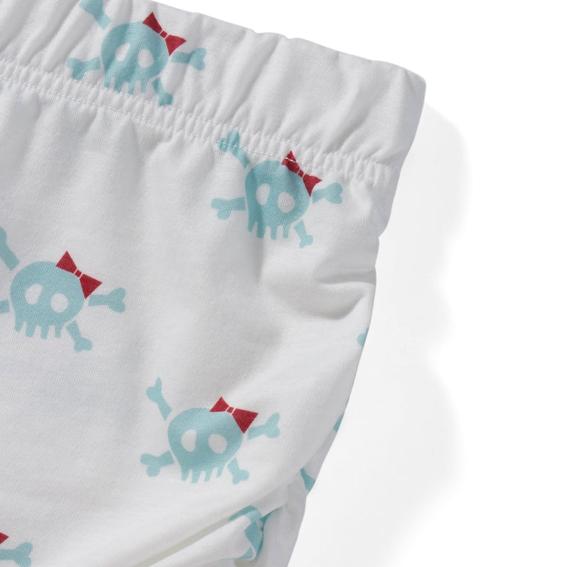 Cyflymder  Fairy Y2K 00s Vintage 2 Piece Kawaii Skull Print Pajama Set Lovely White Cami + Mini Shorts Grunge Coquette Lounge