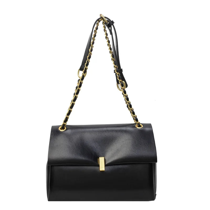 Cyflymder  Sac à bandoulière rétro grande capacité pour femmes, nouvelle mode, Simple, Sensation de qualité, sac à bandoulière pour les dép