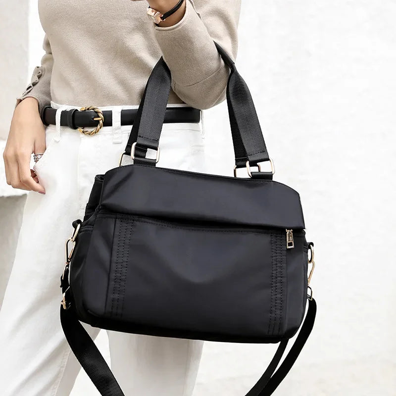 Cyflymder  New Women's Shoulder Bags Top-Handle Bags High Quality Nylon Ladies Leisure Totes Crossbody Bag Female Handbags Bolsas