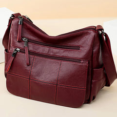 Cyflymder  2 Layers Genuine Brand Leather Shoulder Messenger Luxury Handbags Women Bags Designer High Quality Crossbody Bags for Women Sac