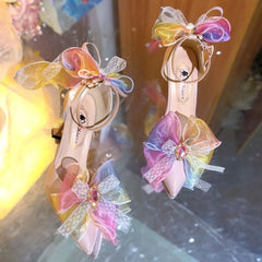 Cyflymder  Lolita Cosplay Y2K Heels Pink Dreamy Bridal Wedding Shoes 	 2000S Heels High Quality Designer Luxury Shoes Elegant Women's Sandals
