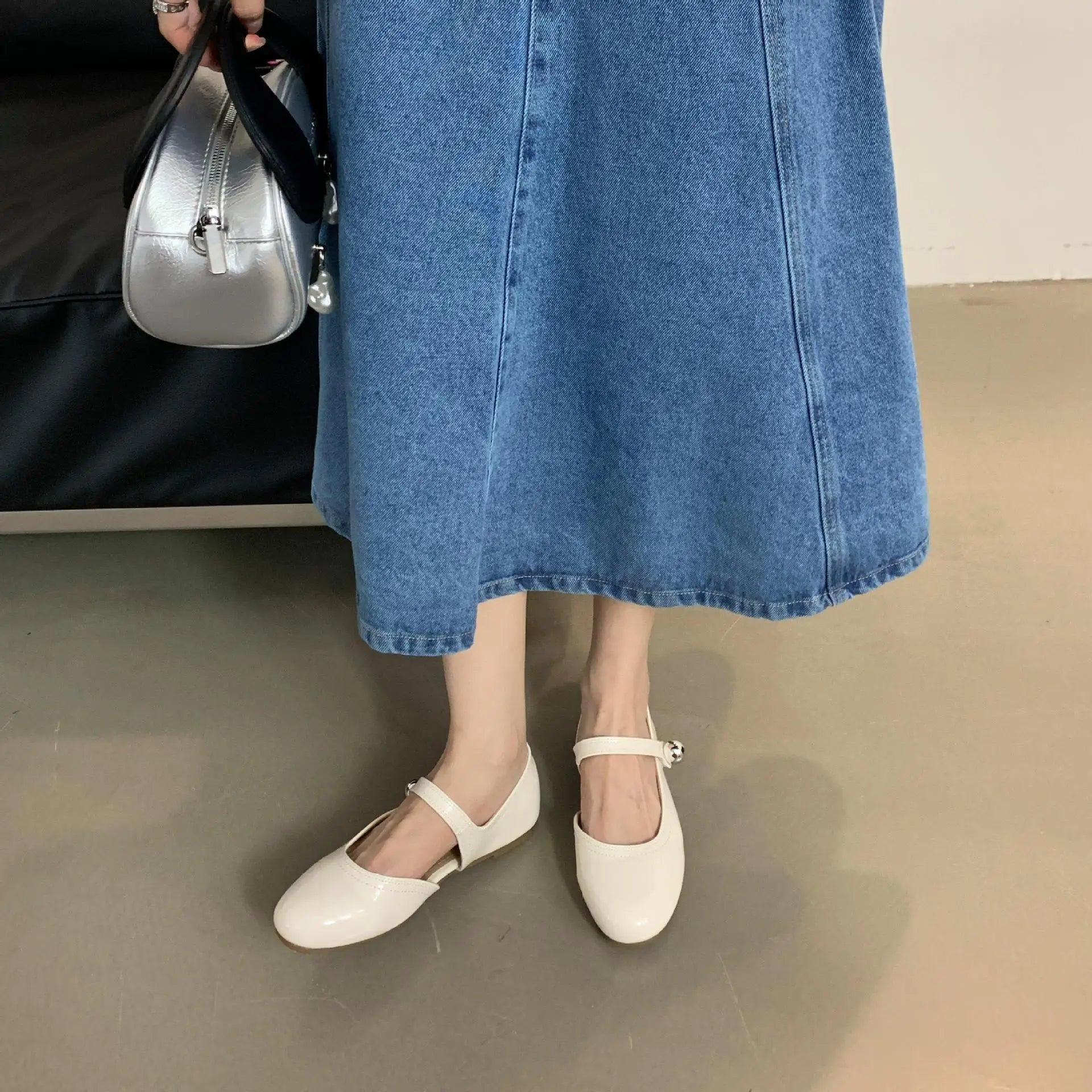 Cyflymder  Round Toe Shoes Woman Casual Female Sneakers Shallow Mouth Flats Modis Autumn New Dress Winter Cute Fall Comfortable Leisur