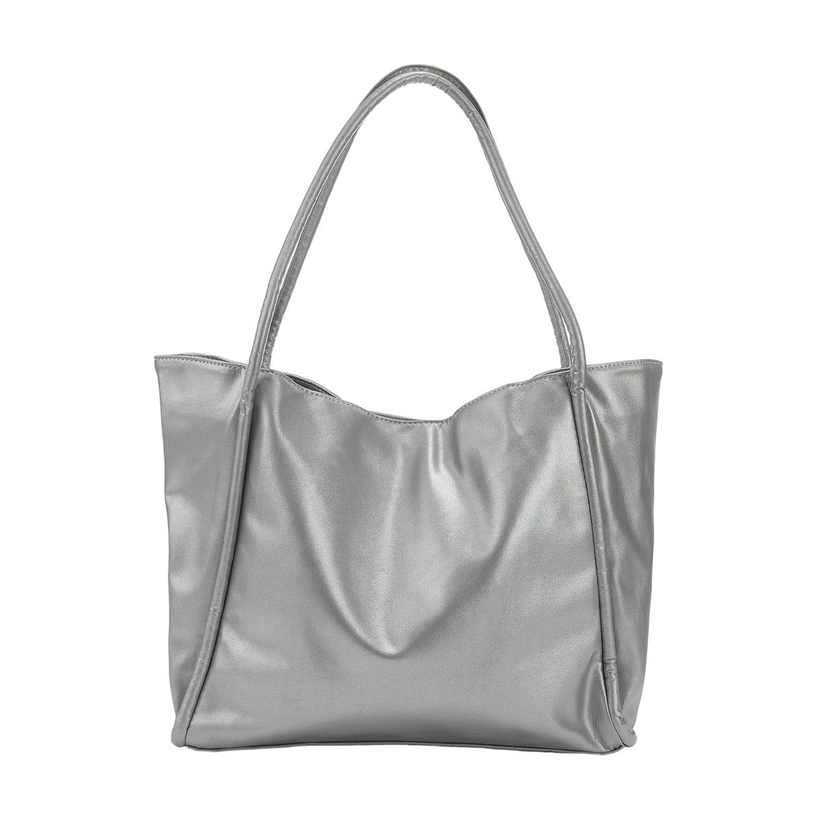 Cyflymder  Fashionable Women s Leather Tote Bag with Spacious Interior for Travel Shopping and Everyday Use - Stylish Shoulder Handbag