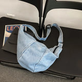  Large Shoulder Bags Women Canvas High Capacity Shopping bag Crossed Body Denim Bag Women Messenger Bag