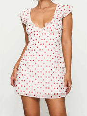 Cyflymder  Elegant Floral Print Sleeveless Midi Dress with V Neckline and A-line Silhouette for Casual Outings and Gatherings