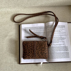 Cyflymder  Vintage Harajuku Mini Handbags Personality Fashion Leopard Neck Bags Y2k Aesthetic Ins Casual Purses Women Trendy Top-Handle Bag