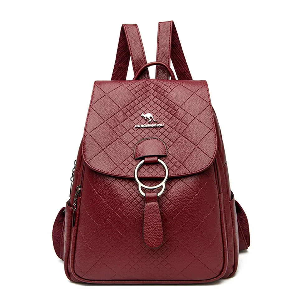 Cyflymder  Luxury Women Backpacks for Girls Casual Daypack Vintage Backpack School Bags for Girls Rucksack Mochila Sac A Dos