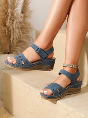 Cyflymder  Women's Comfortable Dressy Flats Sandals Open Toe One Band Casual Walking Sandals for Summer