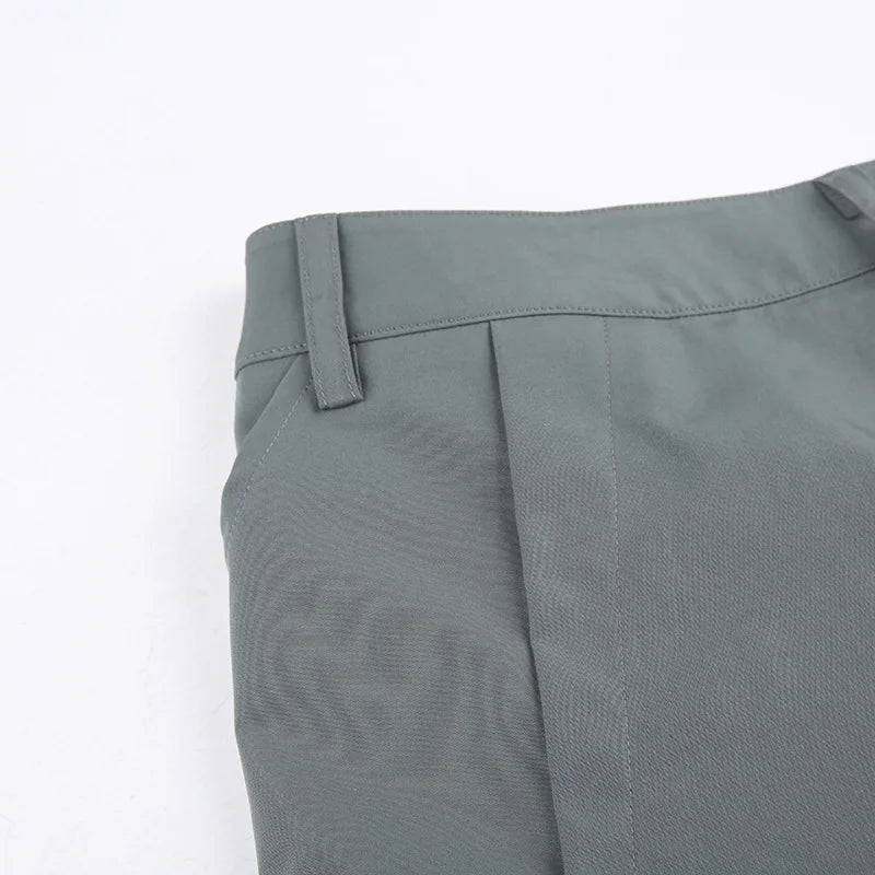 Cyflymder  American Retro Baggy Cargo Pants Y2K Streetwear Low-Waisted Wide Leg Trousers Female Fashion Big Pocket Straight Pants