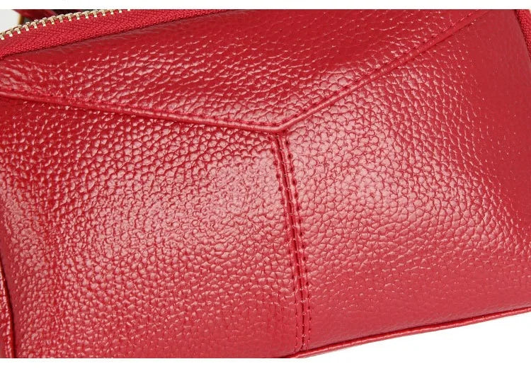 Cyflymder  Genuine Leather Women Wallet Long Zipper Wristlet Bag Chain messenger bag for female Cowhide Coin Purse Mobile phone bags
