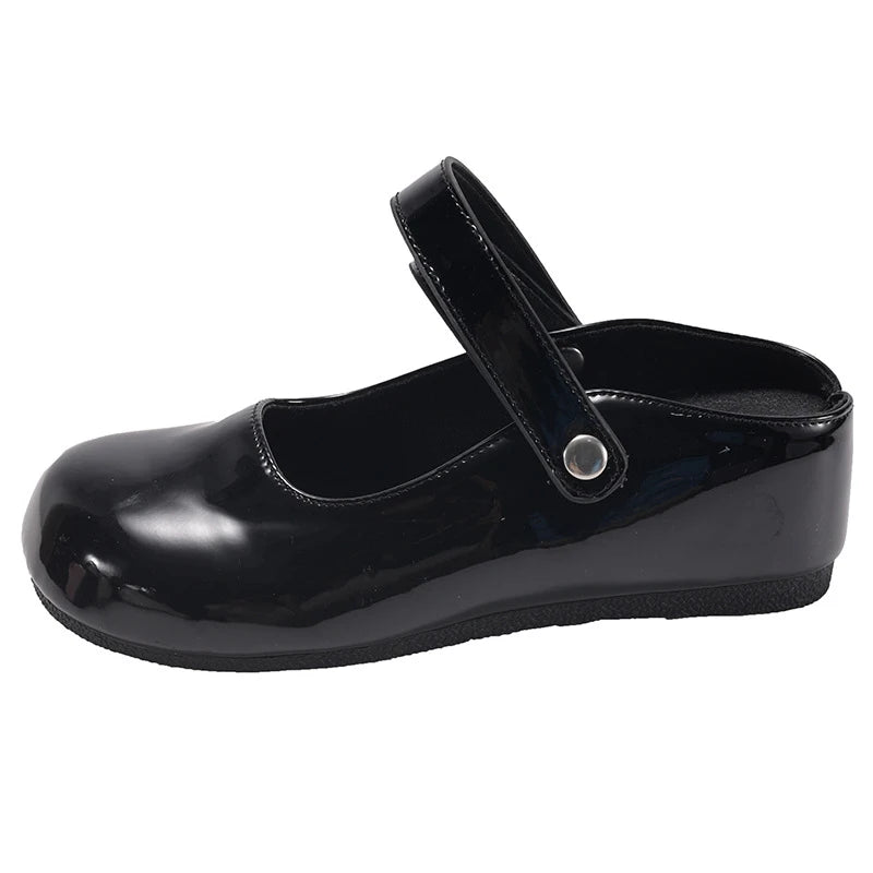 Cyflymder  Summer Cover Toe Internal Elevation Women Mules Slippers Elegant Ladies Slip On Dress Slides Shoes