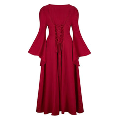 Cyflymder  Women Renaissance Costume Gothic Victorian Ball Gown Queen Dress Medieval Wedding Dresses Cosplay Costumes