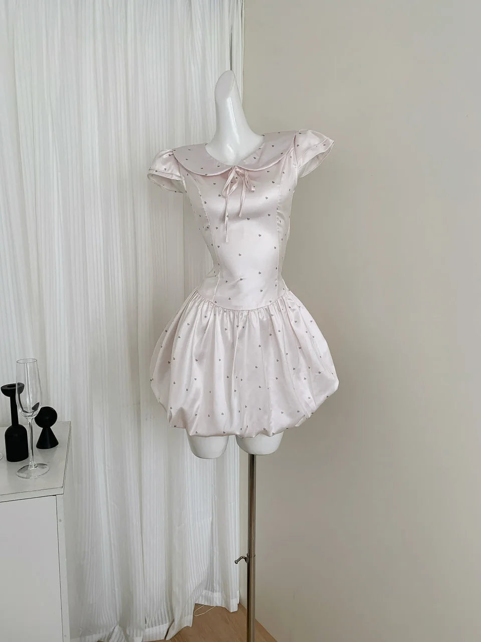 Cyflymder  Summer Women Graduation Korean Fashion Dress Mini Cute Core Satins Frock Evening Party Coquette Gyaru Y2k Kpop Sleeveless Preppy