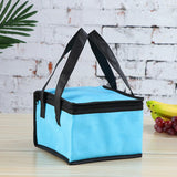 Cyflymder Large Non-Woven Thermal Insulation Package Lunch Bag Picnic Portable Container Bags Fresh Ice Cooler Carrier Food Insulated Bags