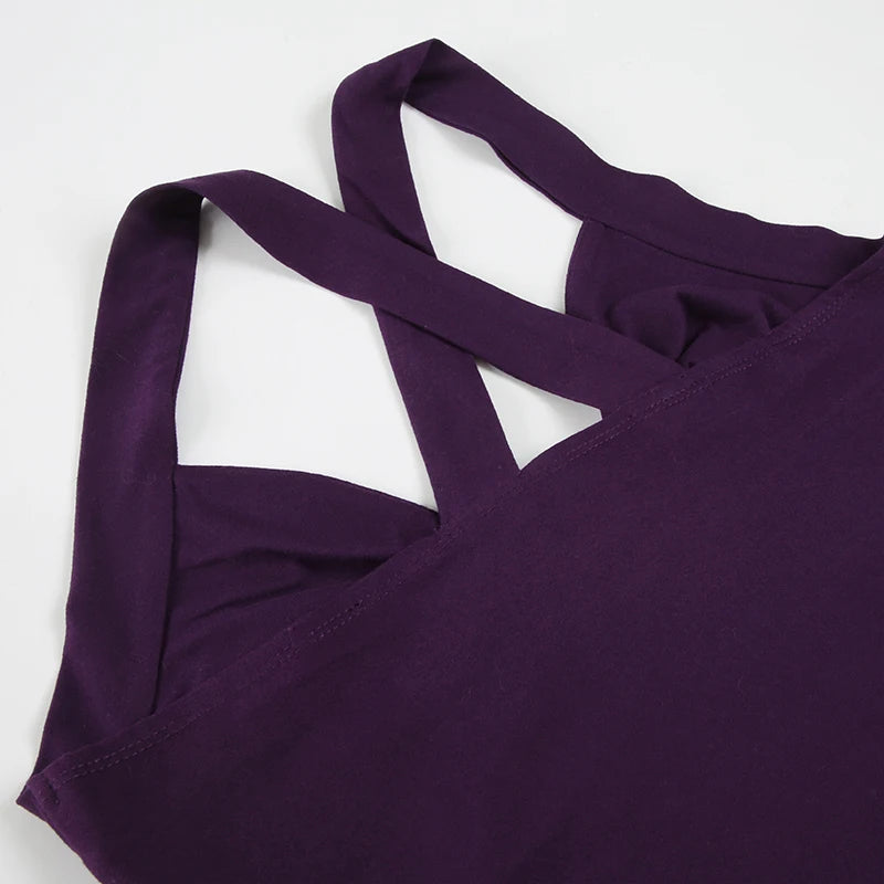 Cyflymder  Elegant Solid Folds Camis Tops Holiday Sexy Slim Bandage V-Neck Sleeveless Tank Tops Women 2025 Summer Fashion Ladeis