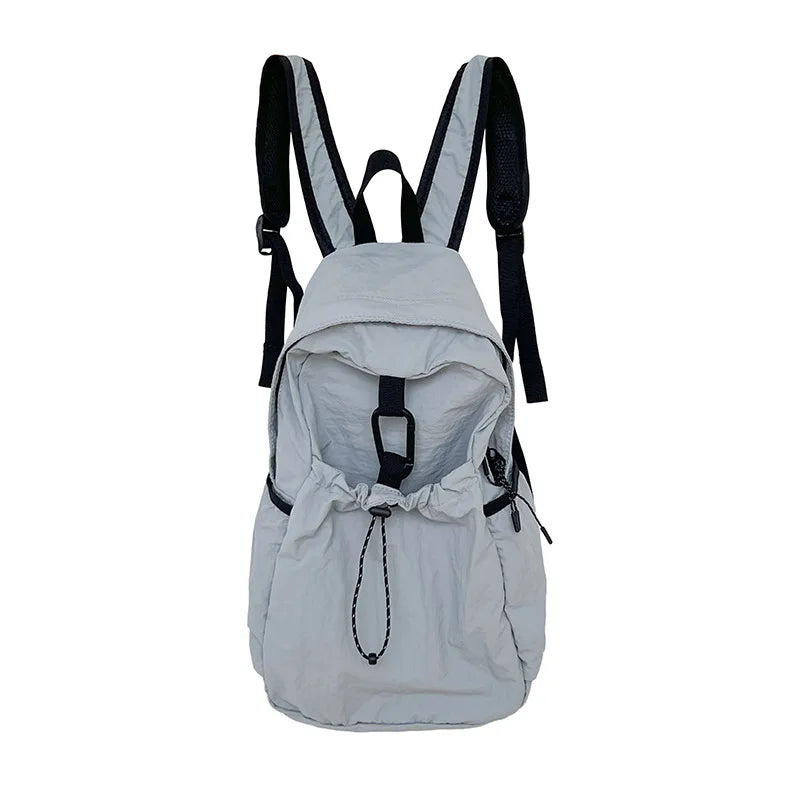 Cyflymder  Nylon Solid All Match Casual Schoolbags Students Fashion Simple Bags for Women Korean Preppy Y2k Aesthetic Backpacks Streetwear