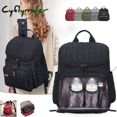 Baby Diaper Bag Backpack Mummy Maternity Large Capacity Nappy Travel Backpacks For Mom Nursing