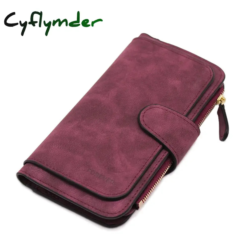 Brand Leather Women Wallets Designer Zipper Long Wallet Card Holder Coin Purse Bags For Carteira