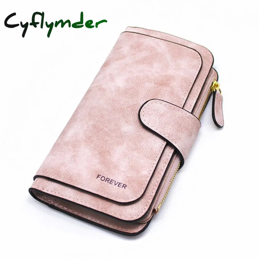 Brand Leather Women Wallets Designer Zipper Long Wallet Card Holder Coin Purse Bags For Carteira