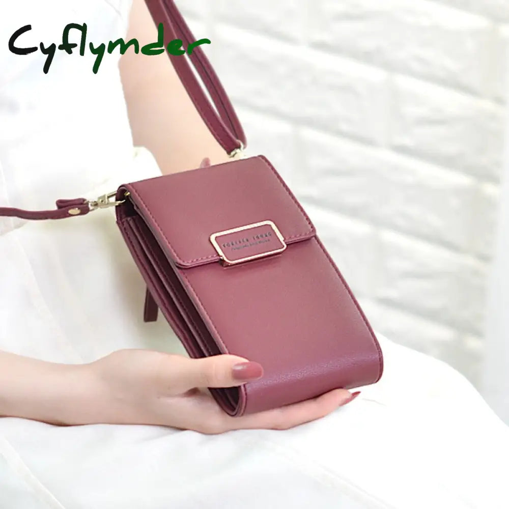 Brand Mini Crossbody Shoulder Bag Women High Quality Cell Phone Pocket Ladies Purse Clutch Fashion