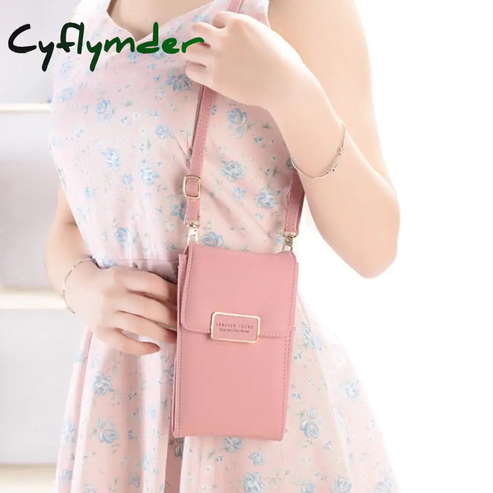 Brand Mini Crossbody Shoulder Bag Women High Quality Cell Phone Pocket Ladies Purse Clutch Fashion