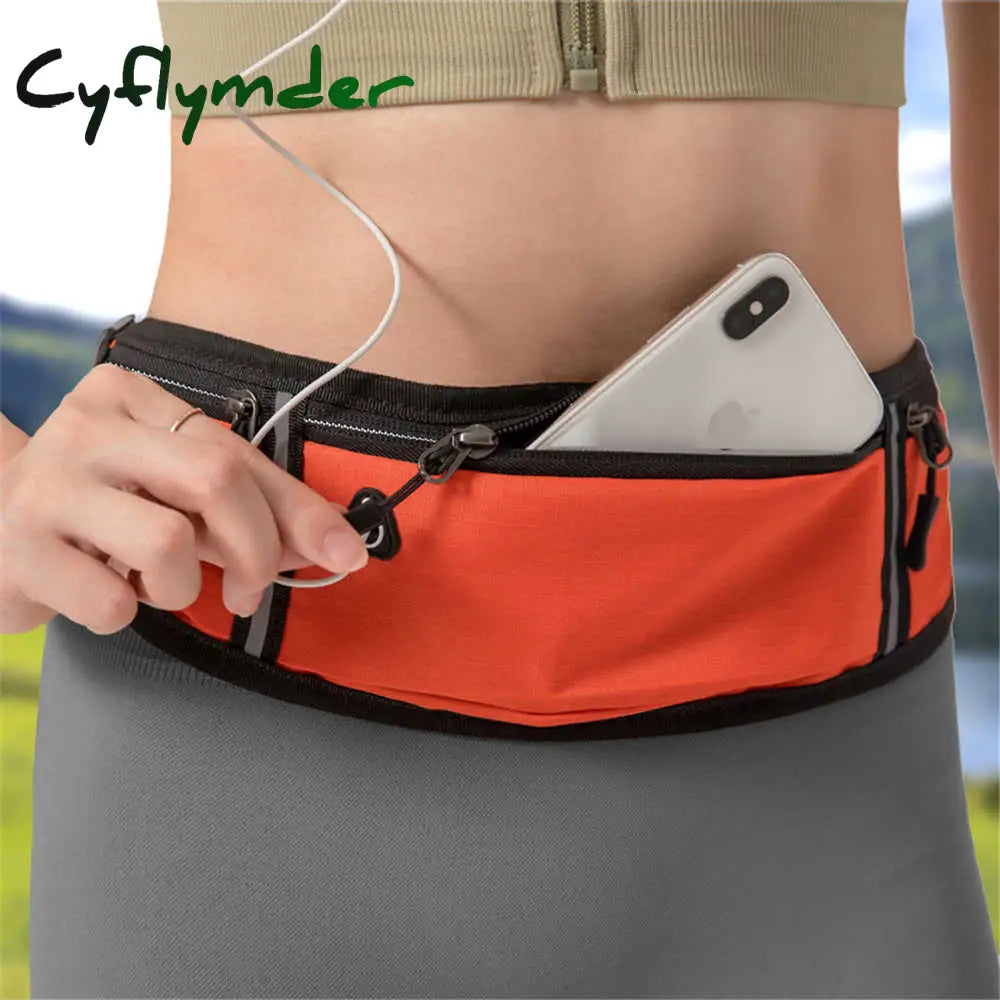 Buylor Running Waist Bag Sports Belt Pouch Mobile Phone Case Men Women Hidden Gym Sport Bags Pack