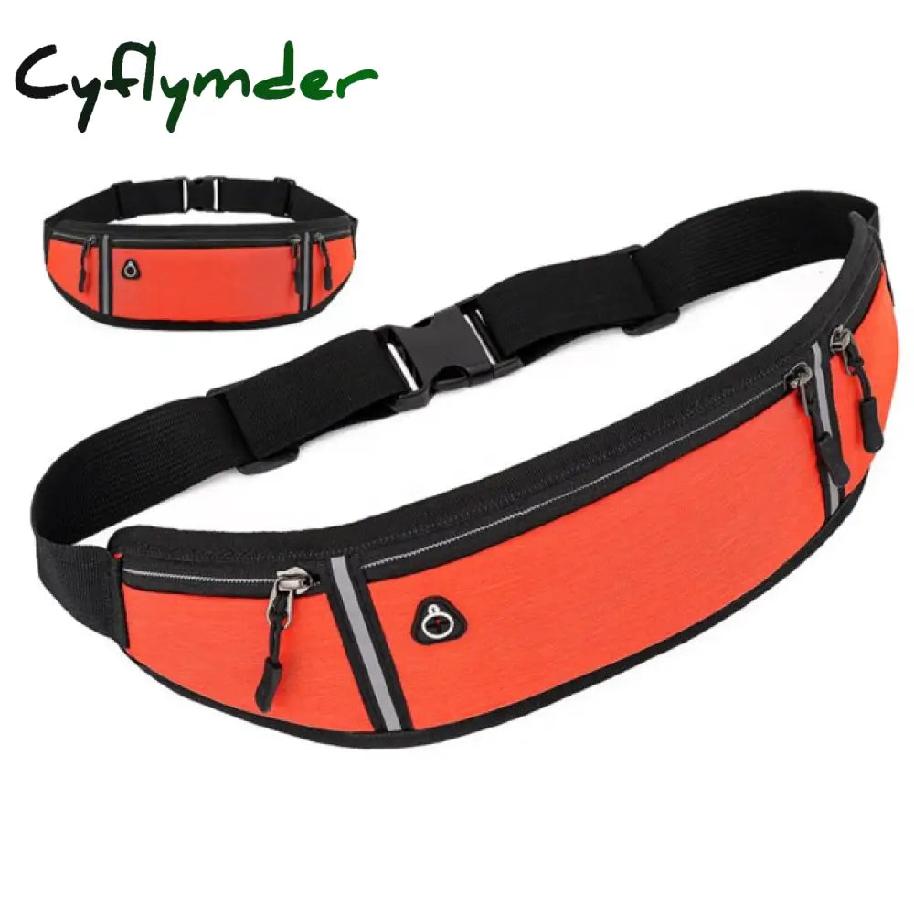 Buylor Running Waist Bag Sports Belt Pouch Mobile Phone Case Men Women Hidden Gym Sport Bags Pack