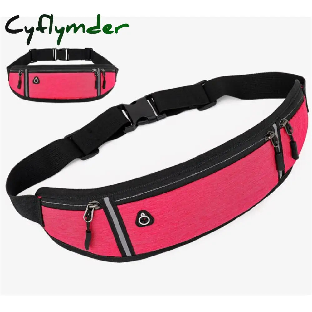 Buylor Running Waist Bag Sports Belt Pouch Mobile Phone Case Men Women Hidden Gym Sport Bags Pack