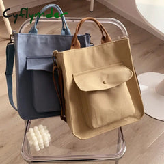Canvas Tote Bag Designer Handbags For Women Messenger Shoppers Shoulder Girls High Quality
