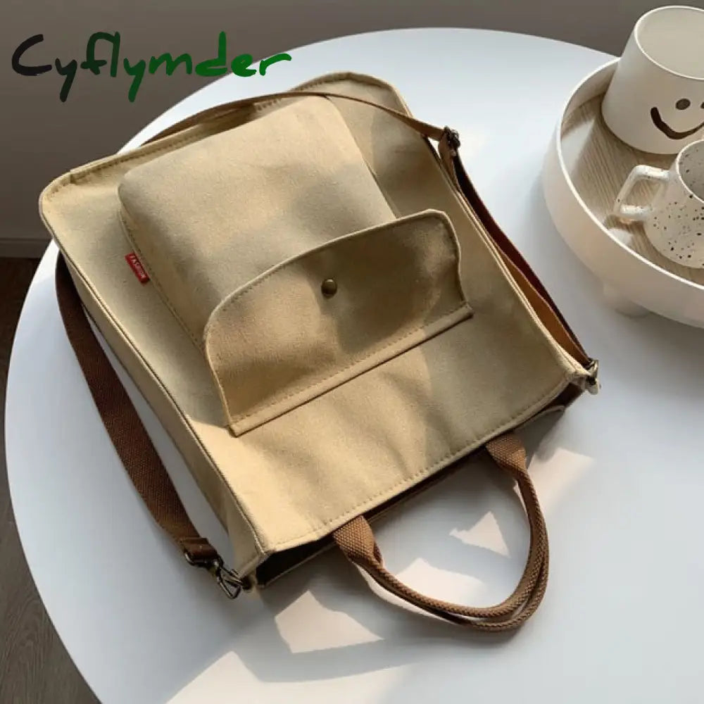 Canvas Tote Bag Designer Handbags For Women Messenger Shoppers Shoulder Girls High Quality