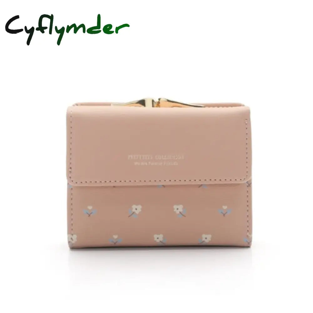 Cartoon Leather Women Purse Pocket Ladies Clutch Wallet Short Card Holder Cute Girls Cartera Mujer