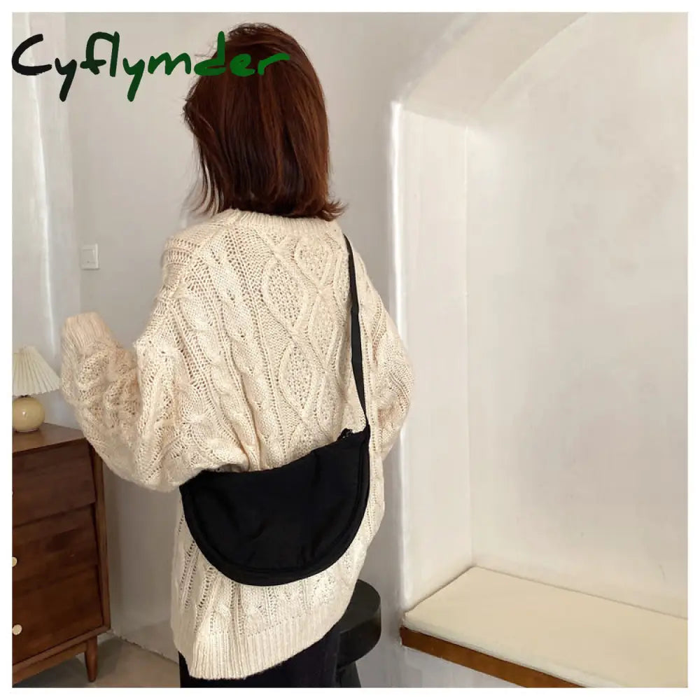 Casual Nylon Hobos Crossbody Bag For Women Designer Shoulder Bags Large Capacity Tote Lady Travel