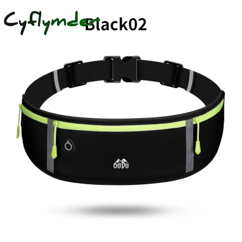 Colorful Waist Bag Waterproof Bum Bag Running Jogging Belt Pouch Zip Fanny Pack Sport Runner