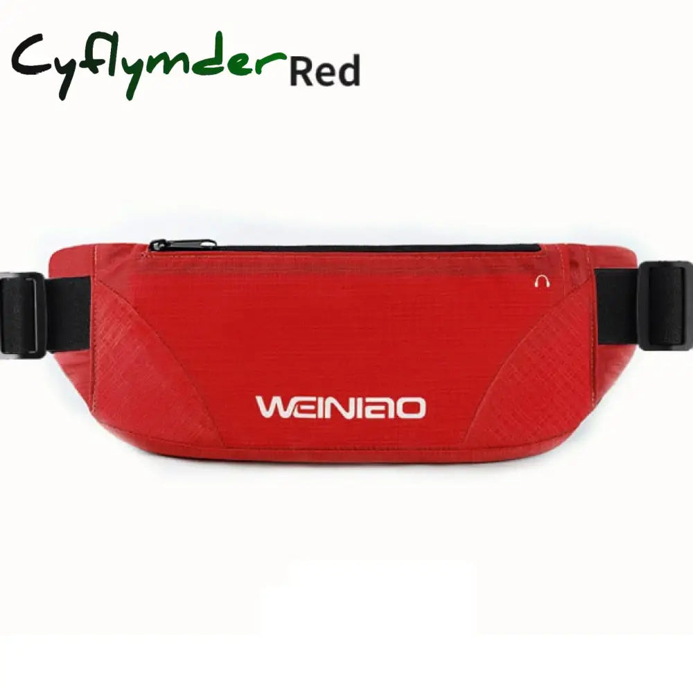 Colorful Waist Bag Waterproof Bum Bag Running Jogging Belt Pouch Zip Fanny Pack Sport Runner