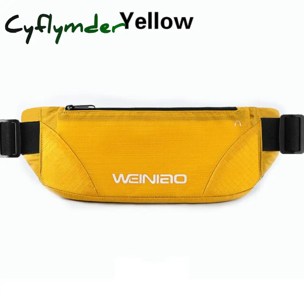 Colorful Waist Bag Waterproof Bum Bag Running Jogging Belt Pouch Zip Fanny Pack Sport Runner