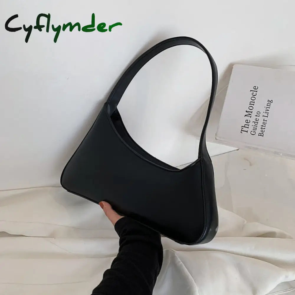 Crescent Small Tote Handbags Women’s Luxury Brand Leather Shoulder Bags Female Clutch Ladies