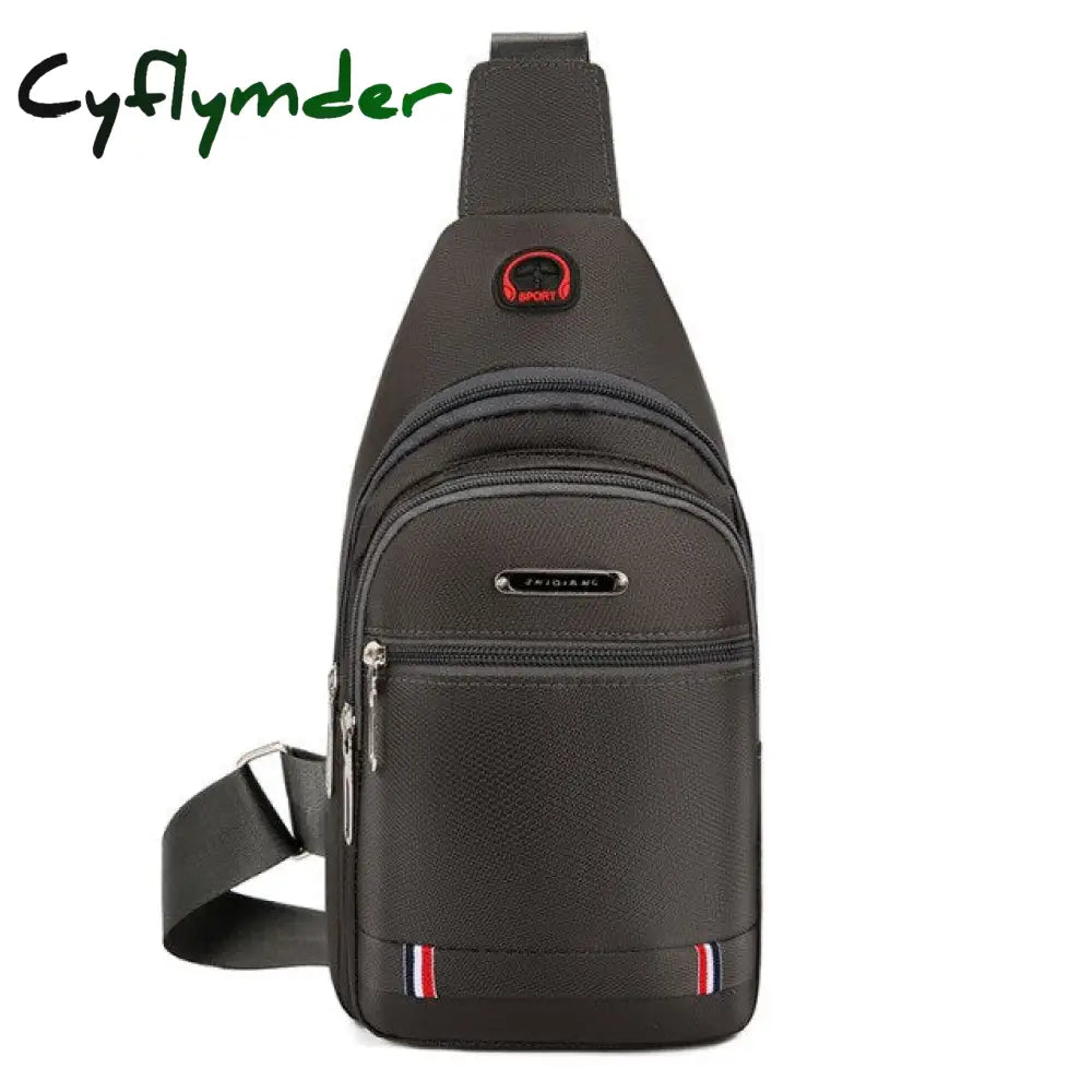 Crossbody Shoulder Mini Male Chest Canvas Travel Tote Bolso Mochila Men Pack Sport Back Fashion