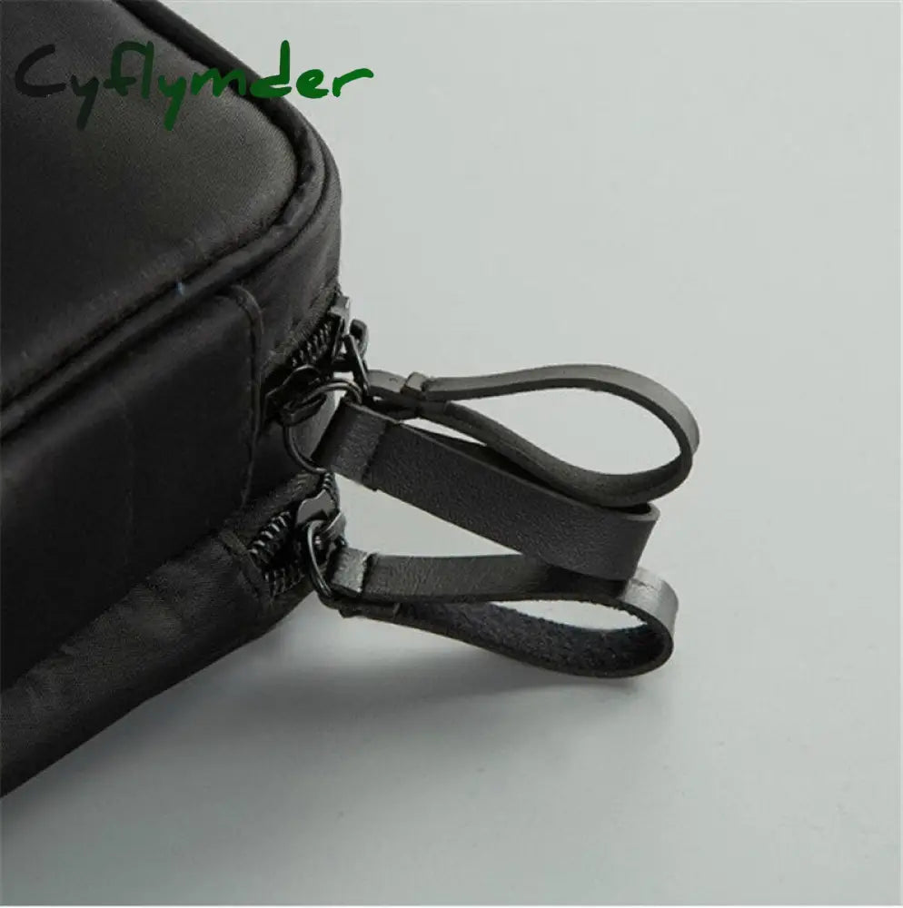 Cyflymder 1 Pc Solid Cosmetic Bag Korean Style Women Makeup Pouch Toiletry Waterproof Organizer