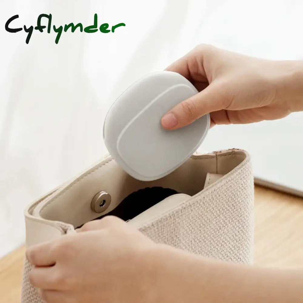 Cyflymder 1 Piece Headphone Storage Box Silicone Earphone Data Cable U Disk Organizer Cute Coins