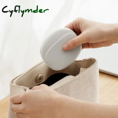 Cyflymder 1 Piece Headphone Storage Box Silicone Earphone Data Cable U Disk Organizer Cute Coins