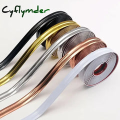 Cyflymder 10Meter Household Wall Sealing Strip tape Waterproof And Antifouling Edge Banding Soft Line Self-Adhesive